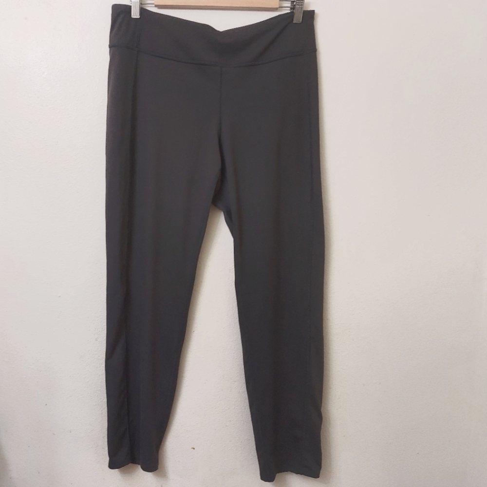 Pure Jill J. Jill Fit Olympia Pants Gray Medium Slim Leg Pull On Leggings